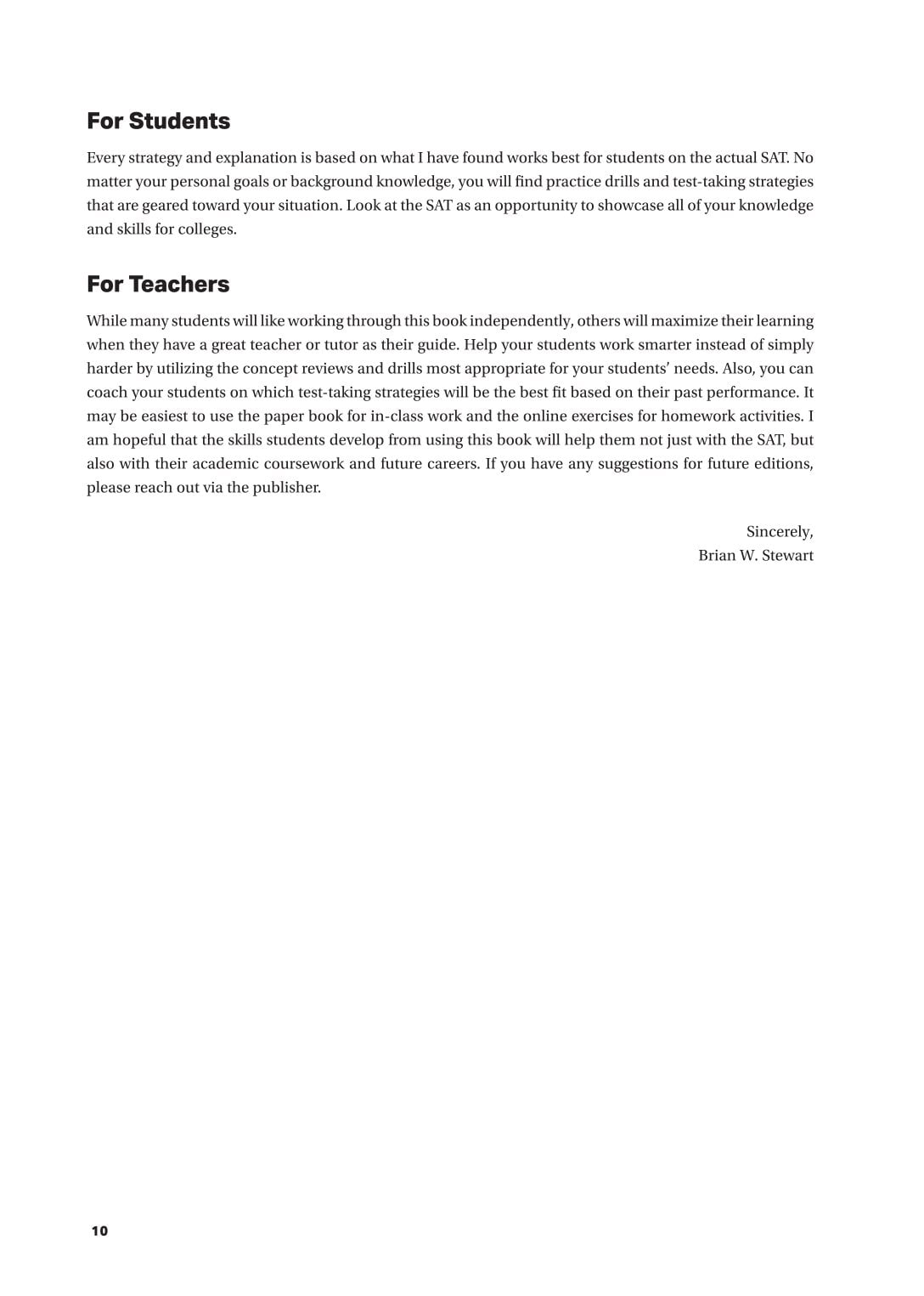 Digital Sat Study Guide - Brian W. Stewart, M.E.d
