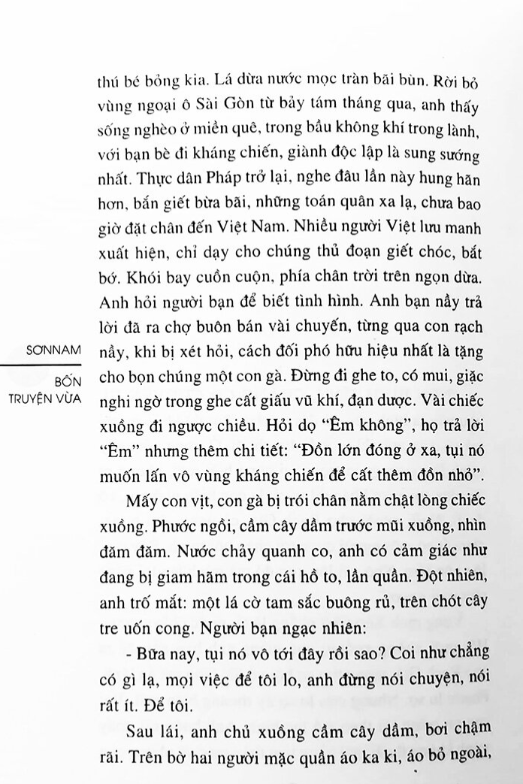 4 Truyện Vừa - Sơn Nam