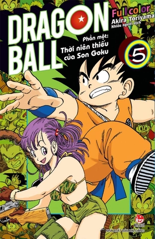 Combo Dragon Ball Full Color - Phần Một - Thời Niên Thiếu Của Son Goku (8 Tập) - Akira Toriyama