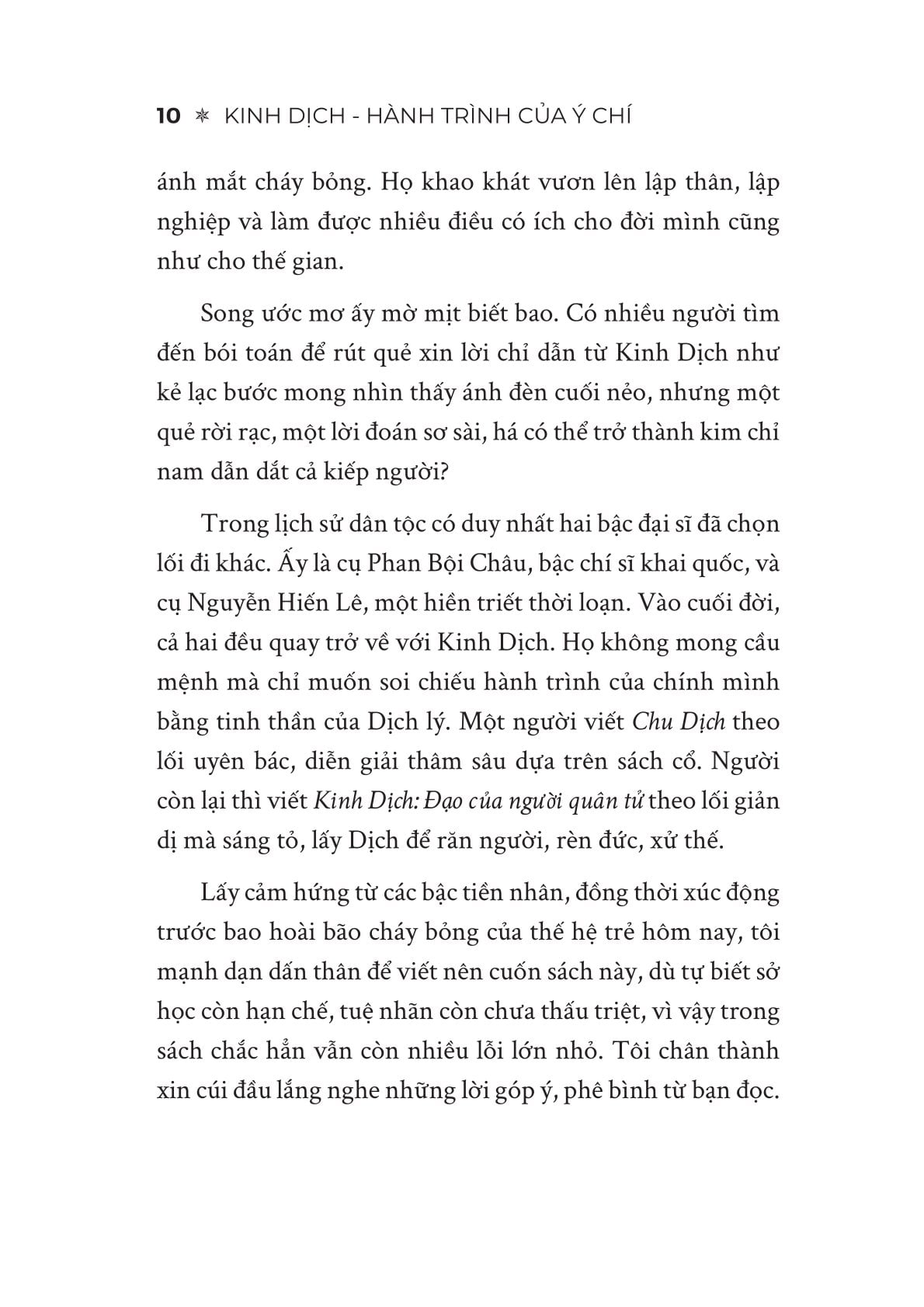 Kinh Dịch - Hành Trình Của Ý Chí - Con Đường Ý Chí Của Kẻ Khởi Nghiệp Từ Khởi Nguyên Đến Khi Thành Tựu - Thu San Nguyễn Thế Hùng