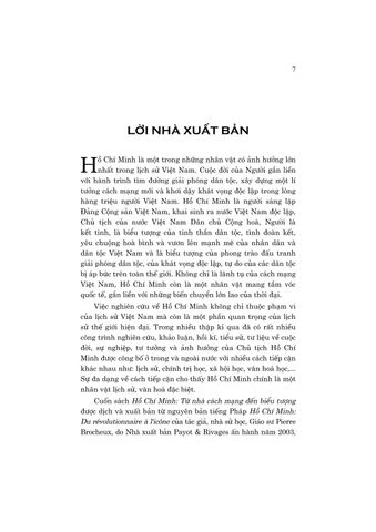  Hồ Chí Minh - Từ Nhà Cách Mạng Đến Biểu Tượng ( Hô Chi Minh - Du Révolutionnaire À L'Icône ) - Bìa Mềm - Pierre Brocheux 