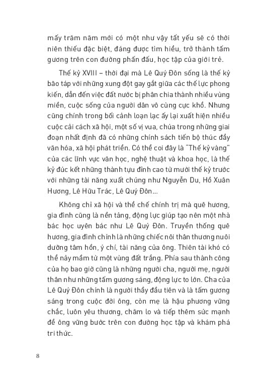 Thời Niên Thiếu Của Danh Nhân Nước Việt - Thời Niên Thiếu Của Lê Quý Đôn - Vũ Thị Thanh