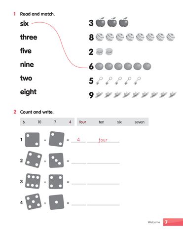  Combo 6 Quyển Sách Bài tập Academy Stars  Workbook ( Từ Tập 1 - Tập 6 ) 