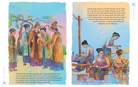  Lịch Sử Việt Nam Bằng Tranh - Nguyên Phi Ỷ Lan (Bản Màu-Bìa Mềm) - Nhiều tác giả 