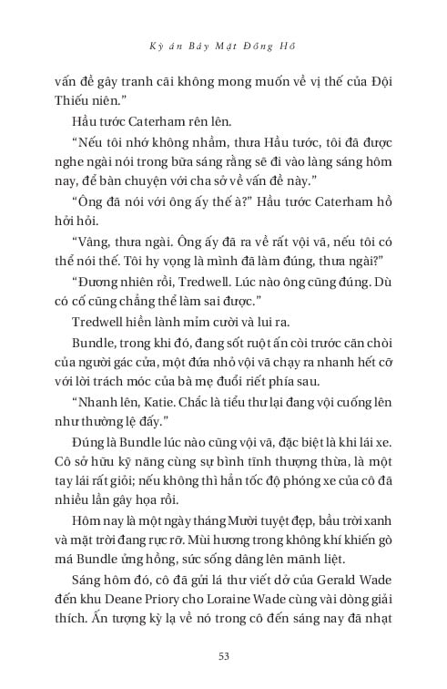 Kỳ Án Bảy Mặt Đồng Hồ - 
Agatha Christie