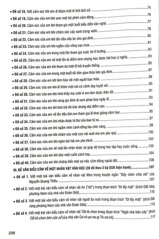  Chuyên Đề Văn Biểu Cảm Lớp 7 (Dùng Chung Cho Bộ SGK Hiện Hành) - Kiều Bắc, Nguyễn Quốc Khánh, Nguyễn Thị Hoa 