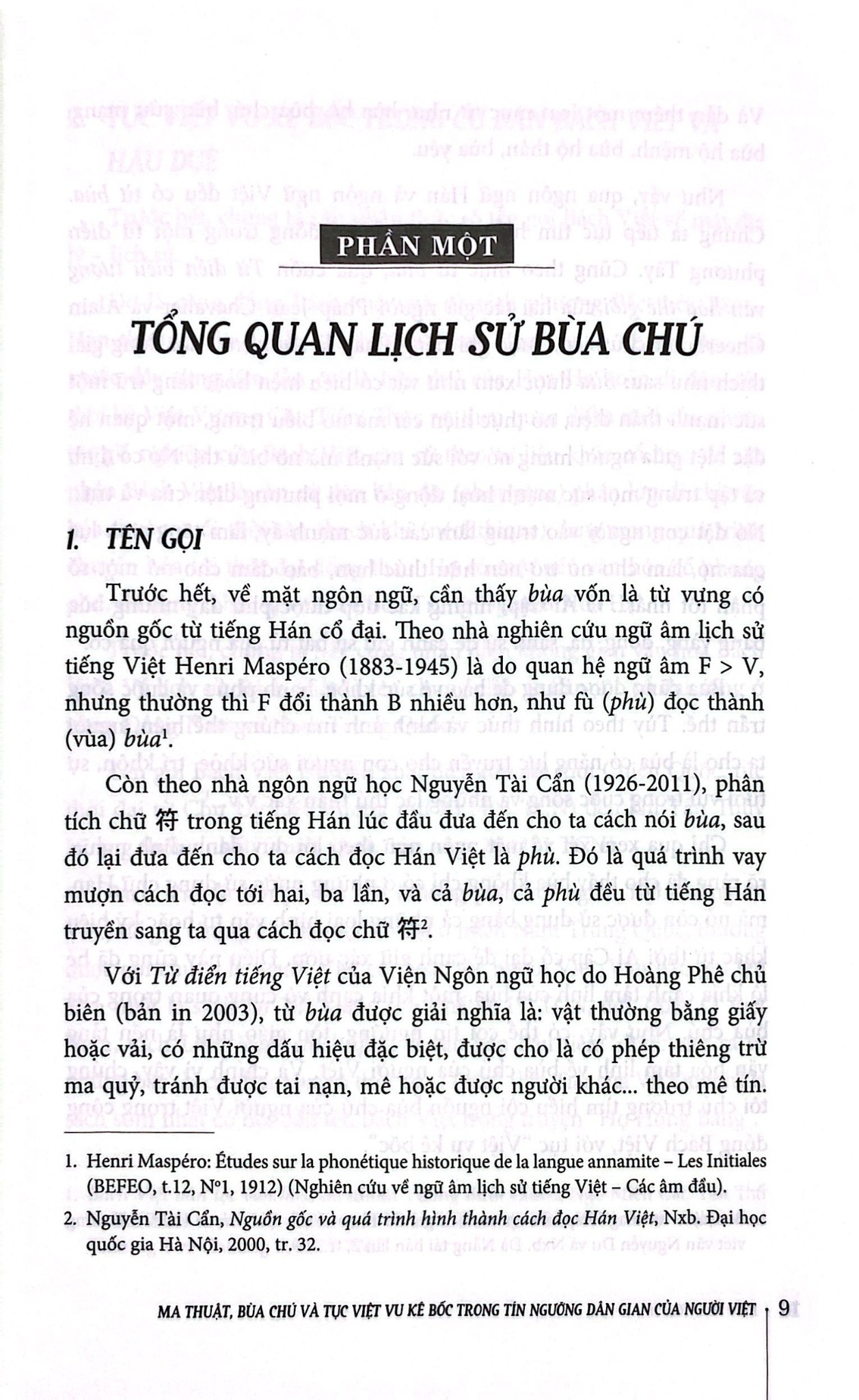 Ma Thuật, Bùa Chú Và Tục Việt Vu Kê Bốc Trong Tín Ngưỡng Dân Gian Của Người Việt - Kiều Thu Hoạch