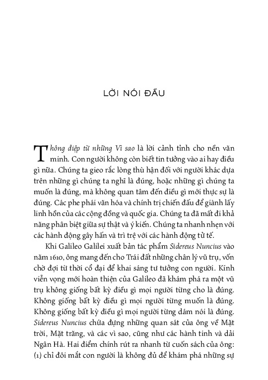 Thông Điệp Từ Những Vì Sao - Thomas Hertog