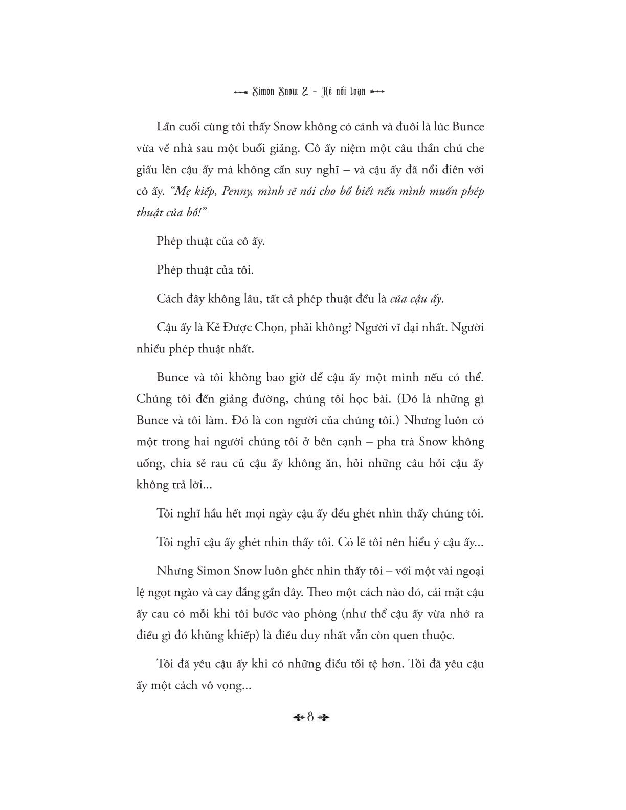 Simon Snow - Tập 2 - Kẻ Nổi Loạn - Rainbow Rowell