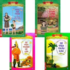 Combo 4 Cuốn Khát Vọng Non Sông ( Mai An Tiêm Và Sự Tích Dưa Hấu + Sự Tích Bánh Chưng -Bánh Dầy + Sự Tích Thành Cổ Loa + Sự Tích Trầu Cau )