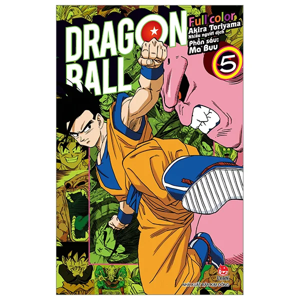 Combo Dragon Ball Full Color - Phần Sáu - Mabuu (6 Tập) - Akira Toriyama