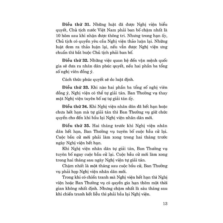 Hiến Pháp Việt Nam Qua Các Thời Kỳ (Các Bản Hiến Pháp Năm 1946, 1959, 1980, 1992, 2013) - Quốc Hội