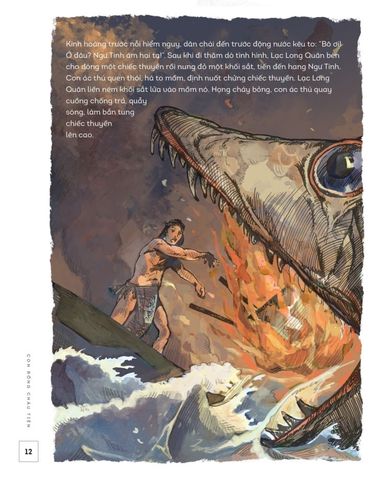  Lịch Sử Việt Nam Bằng Tranh - Con Rồng Cháu Tiên (Bản Màu) - Nhiều tác giả 