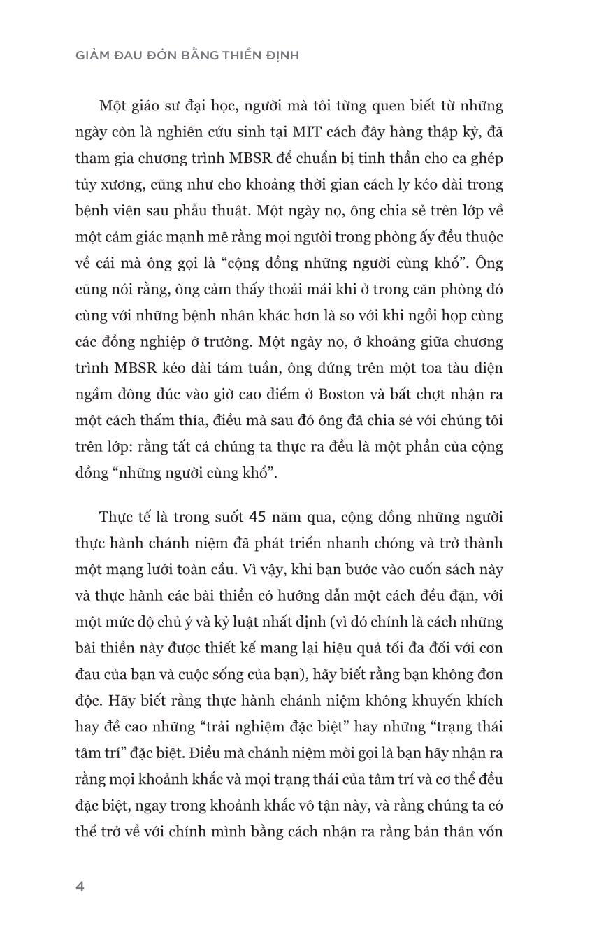 Giảm Đau Đớn Bằng Thiền Định - Mindfulness Meditation For Pain Relief - Jon Kabat-Zinn