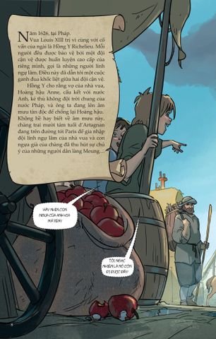  The Three Musketeers  (Tiểu Thuyết Đồ Họa Ba Chàng Lính Ngự Lâm) - Russell Punter 