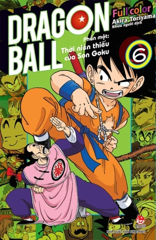 Combo Dragon Ball Full Color - Phần Một - Thời Niên Thiếu Của Son Goku (8 Tập) - Akira Toriyama