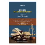  Combo 3 Quyển Bình luận Bộ Luật Hình Sự Năm 2015 - Đinh Văn Quế 