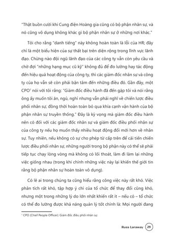  Giữ Người Bằng Tâm - Dẫn Dắt Bằng Tầm - 
Russ Laraway 