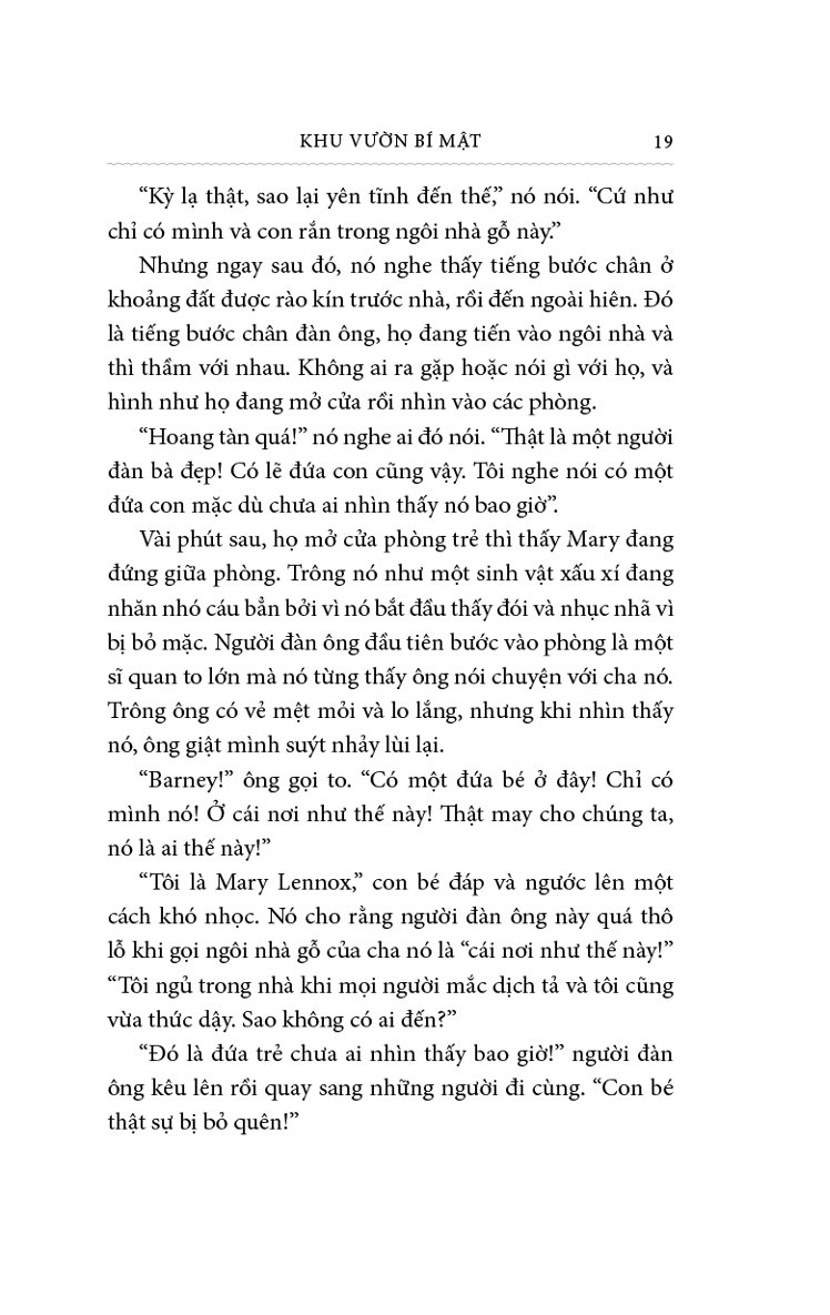 Khu Vườn Bí Mật (Bìa Vải) - Frances Hodgson Burnett
