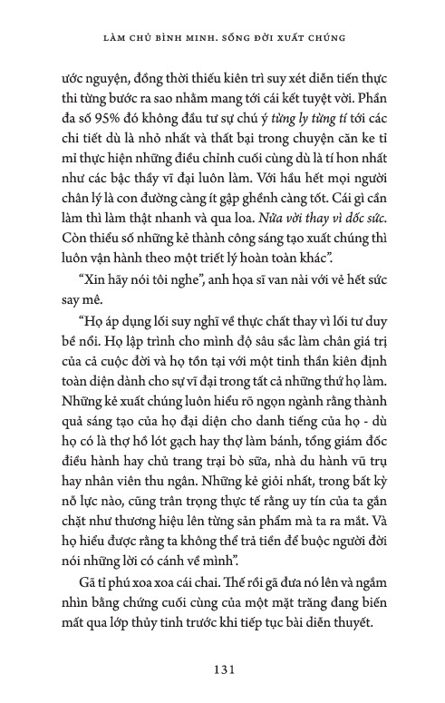 Làm Chủ Bình Minh, Sống Đời Xuất Chúng - Robin Sharma
