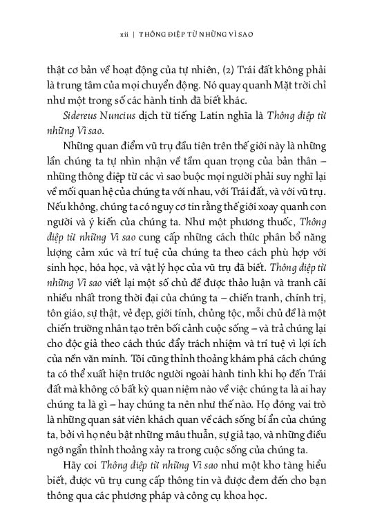 Thông Điệp Từ Những Vì Sao - Thomas Hertog