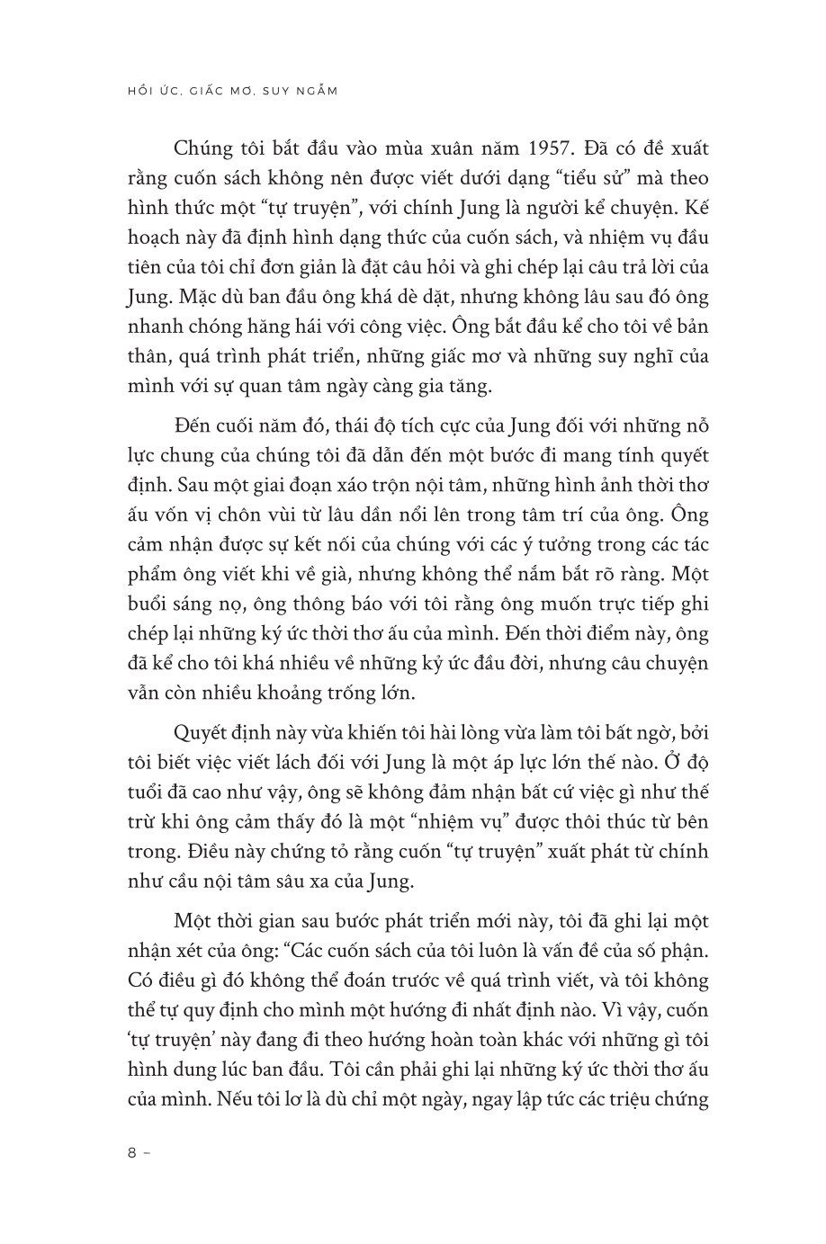 Hồi Ức, Giấc Mơ, Suy Ngẫm (Bìa Mềm) - Carl Jung - ( Dịch Giả Vũ Hoàng Linh )