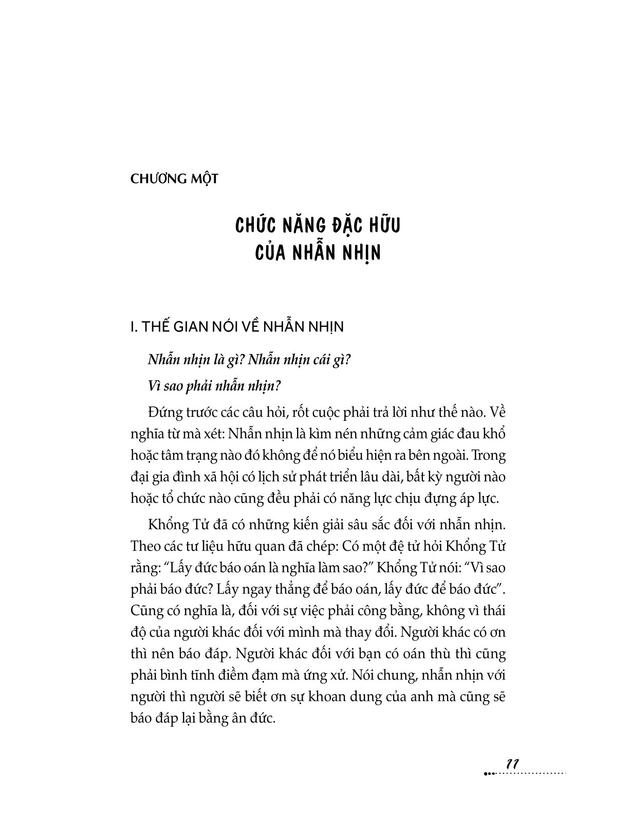 Luận Về Chữ Nhẫn - Người Biết Nhẫn Nhịn Sẽ Vô Địch - Nguyễn Duy Chiếm