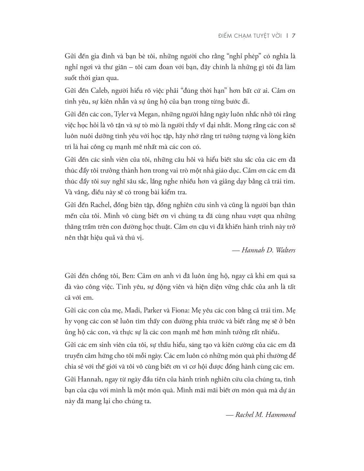 Điểm Chạm Tuyệt Vời - Kết Nối Ai Để Dẫn Đầu Xu Thế - Hannah D.Walters
Rachel M.Hammond