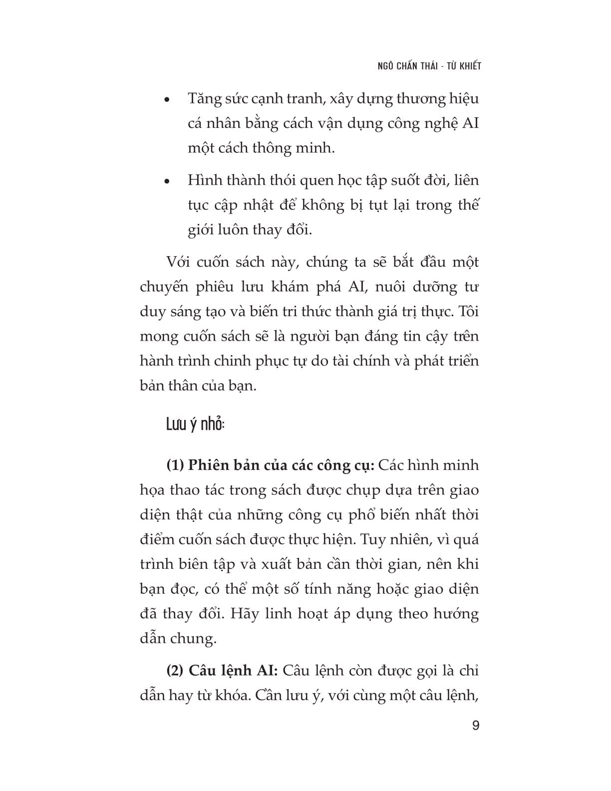 Tuyệt Chiêu Kiếm Tiền Bằng AI - Ngô Chấn Thái – Từ Tiệp