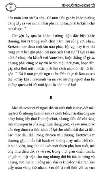 Tiếng Cười Trong Bóng Tối - Vladimir Nabokov