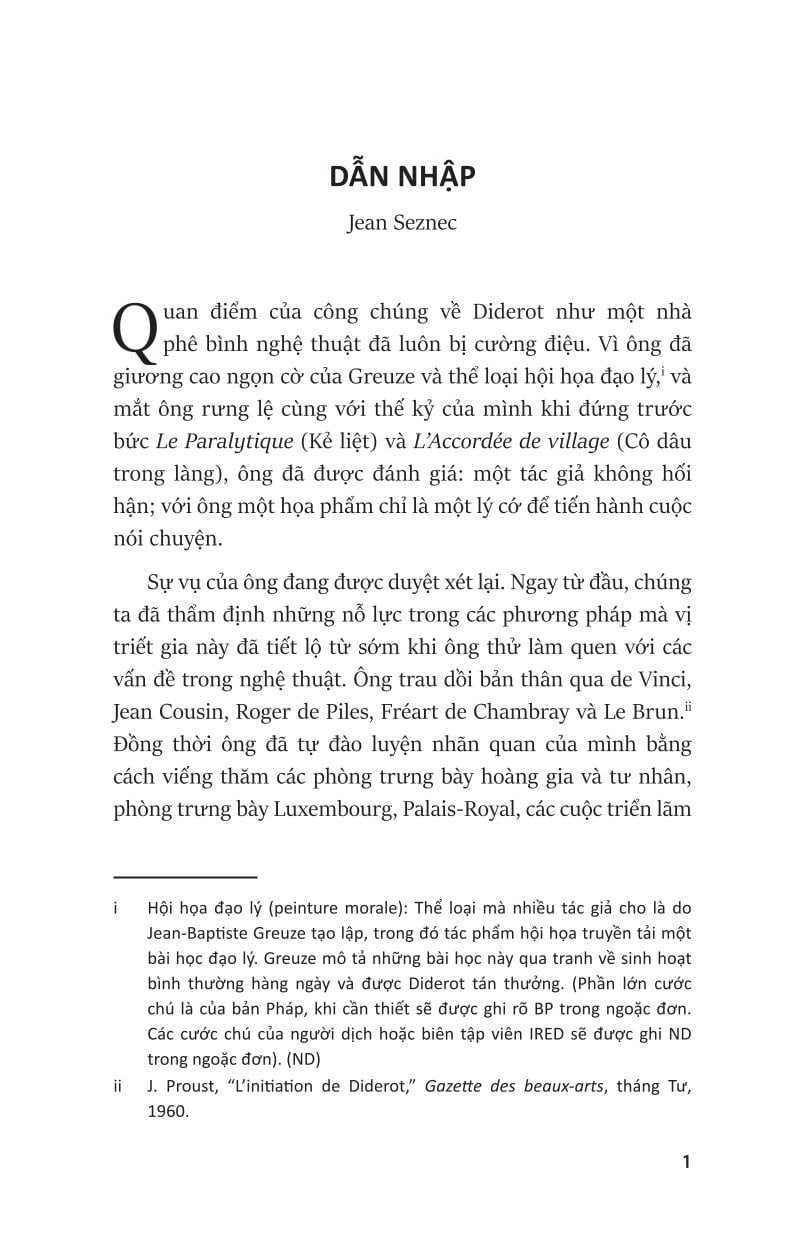 Về Nghệ Thuật Và Nghệ Sĩ - Denis Diderot
