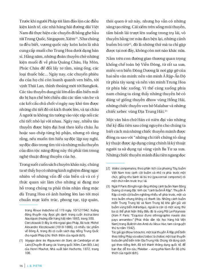 Thuyền Buồm Đông Dương - 
J.B. Piétri