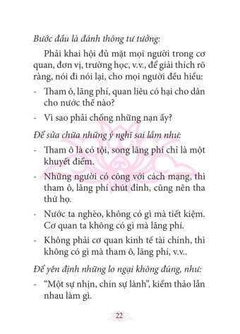 Di Sản Hồ Chí Minh - Thực Hành Tiết Kiệm, Chống Tham Ô, Lãng Phí, Chống Bệnh Quan Liêu (Khổ Nhỏ) - Hồ Chí Minh