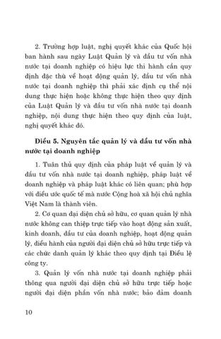  Luật Quản Lý Và Đầu Tư Vốn Nhà Nước Tại Doanh Nghiệp Năm 2025 - Quốc hội - NXB CTQG 