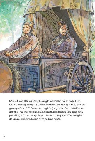  Lịch Sử Việt Nam Bằng Tranh - Hai Bà Trưng (Bản Màu) - Nhiều tác giả 