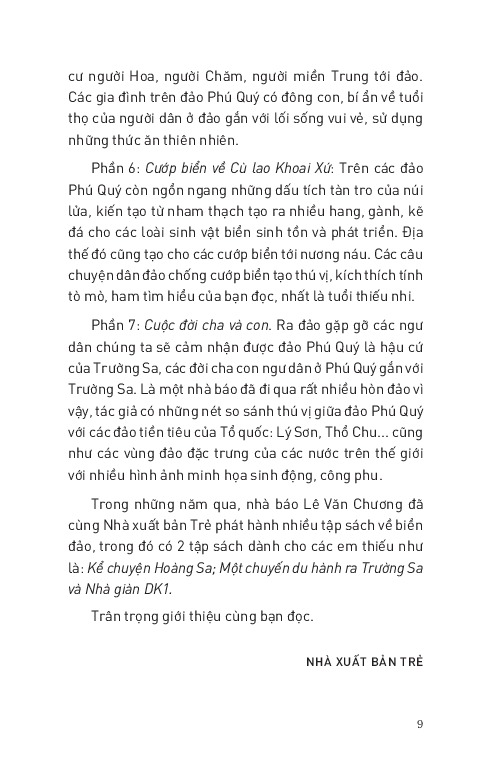 Kể Chuyện Biển Đảo - Đảo Phú Quý - Trở Về Cù Lao Khoai Xứ -  Lê Văn Chương
