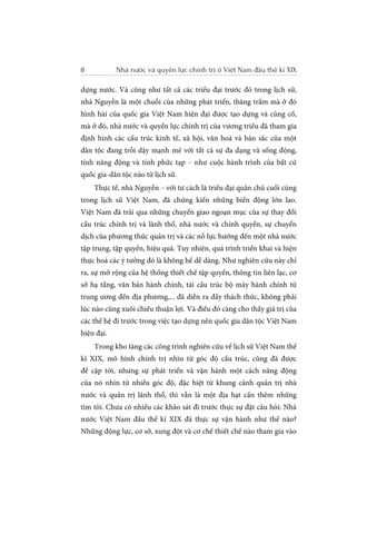  Nhà Nước Và Quyền Lực Chính Trị Ở Việt Nam Đầu Thế Kỉ Xix (Bìa Mềm) - Vũ Đức Liêm 