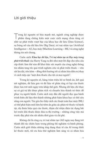  Khoa Học Dữ Liệu, Trí Tuệ Nhân Tạo Và Học Máy Trong Phát Triển Thuốc - Han Yang 