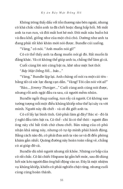 Kỳ Án Bảy Mặt Đồng Hồ - 
Agatha Christie