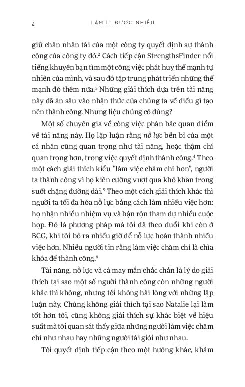 Làm Ít Được Nhiều - Bài Học Từ Những Người Làm Việc Hiệu Quả Nhất - Morten T. Hansen