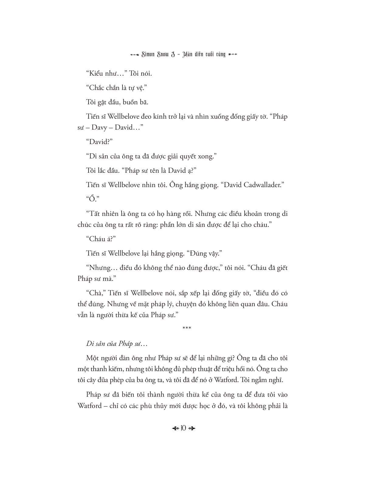 Simon Snow - Tập 3 - Màn Diễn Cuối Cùng - Rainbow Rowell