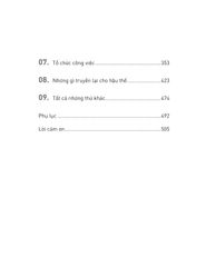 Tư Duy Có Tổ Chức - Phương Pháp Hiệu Quả Trong Điều Hướng Dòng Chảy Thông Tin - 	Daniel Joseph Levitin