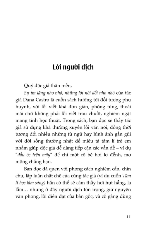 Sự Im Lặng Nho Nhỏ - Những Lời Nói Dối Nho Nhỏ - Khu Vườn Bí Mật Của Trẻ Em - Dana Castro