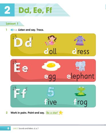  Combo 2 Quyển: Sách Academy Stars Starter Pupil’s Book - Academy Stars Starter Alphabet Book 