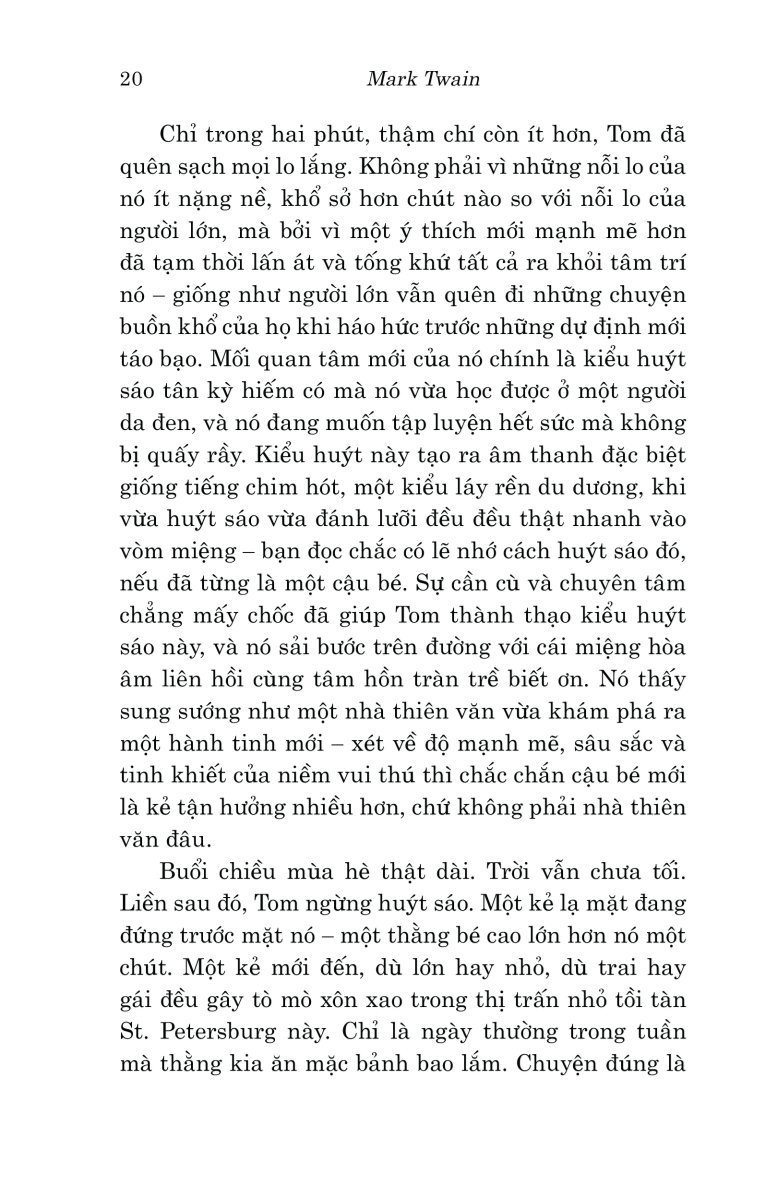 Văn Học Cổ Điển - Những Cuộc Phiêu Lưu Của Tom Sawyer - Mark Twain