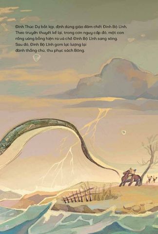  Lịch Sử Việt Nam Bằng Tranh - Cờ Lau Vạn Thắng Vương (Bản Màu) - Nhiều tác giả 