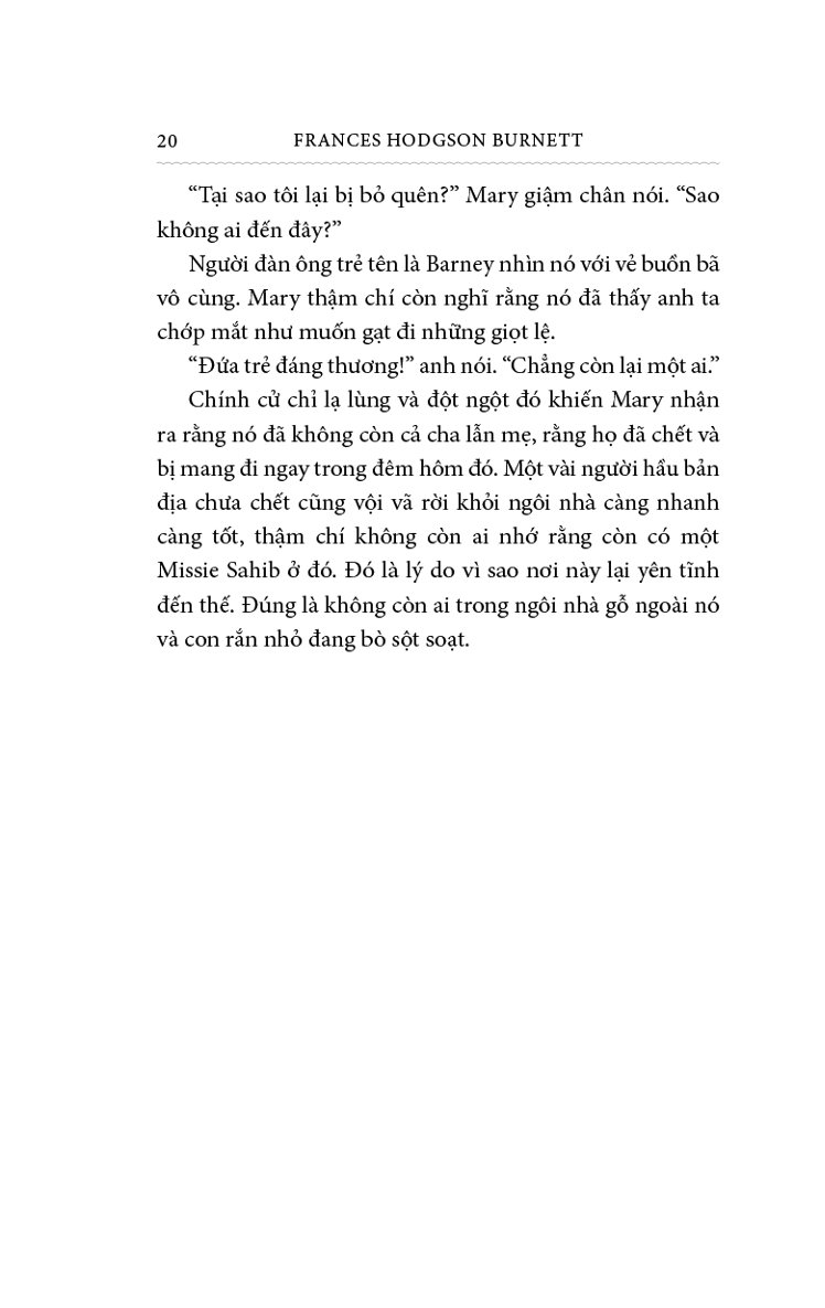 Khu Vườn Bí Mật (Bìa Vải) - Frances Hodgson Burnett
