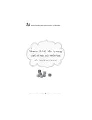 Montessori - Phương Pháp Giáo Dục Sớm Tôn Trọng Tiềm Năng Trẻ - Beth Wood