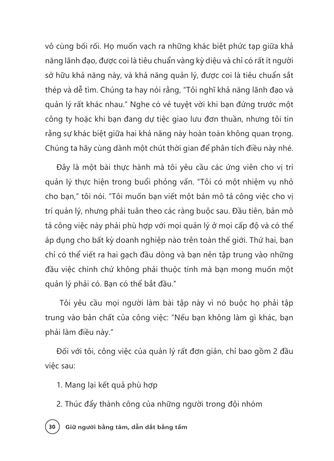 Giữ Người Bằng Tâm - Dẫn Dắt Bằng Tầm - 
Russ Laraway