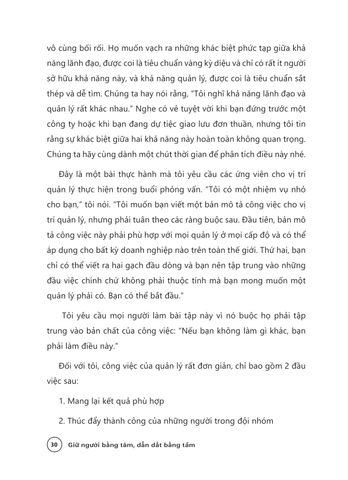  Giữ Người Bằng Tâm - Dẫn Dắt Bằng Tầm - 
Russ Laraway 